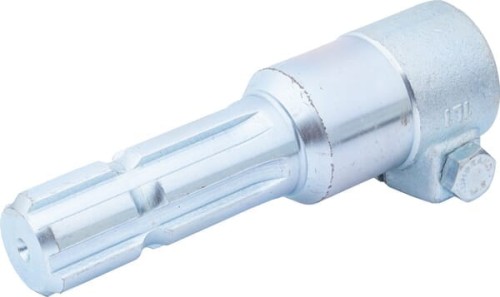 Redukcja wału WOM ze śrubą, wewn. 1.3/8" Z-21 zewn. 1.3/8" Z-6 L-175 mm Kramp 6710007KR - Intertraktor