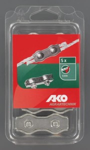 Złączka do linek ocynkowana, 6 mm 5 szt. 44535051