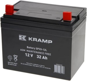 Akumulator 12V 32Ah zamknięty Kramp SBA3212KR