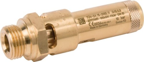 Zawór bezpieczeństwa 1/2"CE 10 bar SV2122G08M10B - Intertraktor