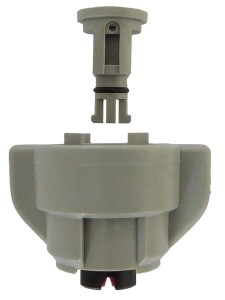 Rozpylacz eżektorowy TD 60° 06 szary/czarny ceramiczny Agrotop TD6006