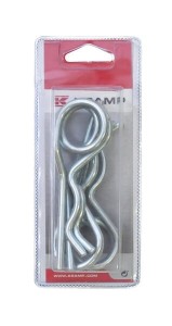 Zawleczka podwójna, komplet, BETA 5 mm KRCL5DKRP004