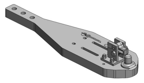 Płyta nośna zaczepu Pitonfix Deutz TTV 7230, 7250 009613310A02 - Intertraktor