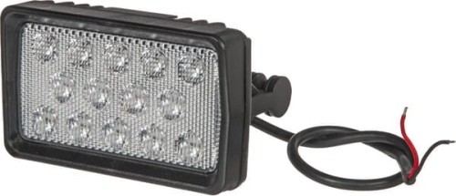 Lampa robocza LED, prostokątna lewa 21W 2600lm 10/30V światło rozproszone 14 LED Kramp LA10411 - Intertraktor