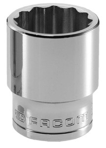Klucz nasadowy 12-kt. 1/2", 10 mm S10P
