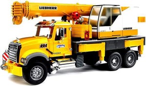 Ciężarówka z dźwigiem Liebherr Mack Granite U02818