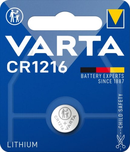 Bateria litowa guzikowa CR 1216 3V Varta VT06216 - Intertraktor