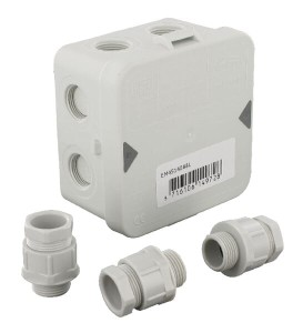 Puszka natynkowa z dławicami do przewodu LP65 EM4514088L