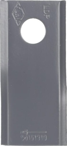 Nożyk kosiarki rotacyjnej prawy 95x45x3.5 mm otwór Ø 16.25 mm okrągły pasuje do Kuhn 25 szt. 56151310 - Intertraktor