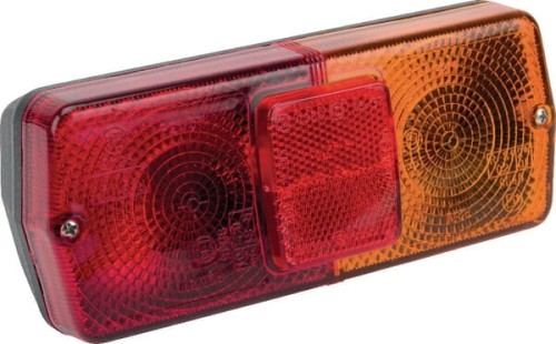 Lampa tylna zespolona 184x76mm, Cobo 02430000 - Intertraktor