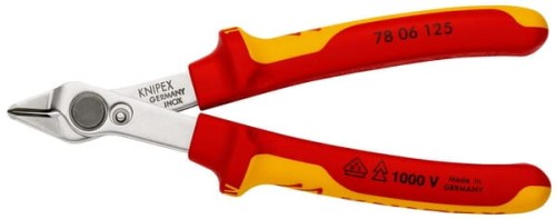 Szczypce tnące SUPER-KNIPS® VDE dla elektroników TA7806125 - Intertraktor