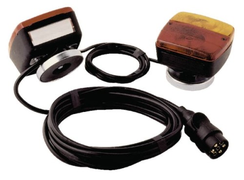 Zestaw lamp, tylnych na magnes 12m LA91220 - Intertraktor