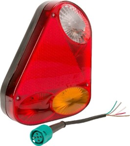 Lampa tylna zespolona, prawa trójkątna LA45030R