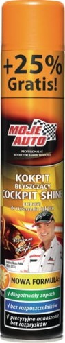 Preparat do mycia kokpitu błyszczący Moje Auto, waniliowy 600 ml 1025050446 - Intertraktor