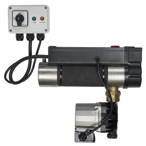 Nagrzewnica wody Aqualine 230 V - 3000 W ze skrzynką sterowniczą AQASW502301300MCB