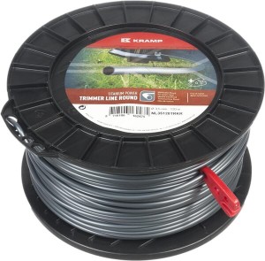 Żyłka tnąca Ø 3.5 mm 120 m okrągła Titanium Power szara Kramp NL35120TRKR