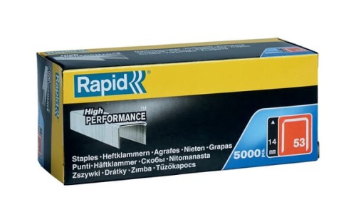 Zszywki 53/14 mm ocynk Rapid 5000 szt. 11860410 - Intertraktor