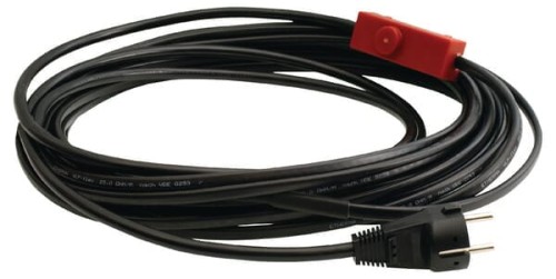 Przewód grzewczy z termostatem, 8 m WE223587 - Intertraktor