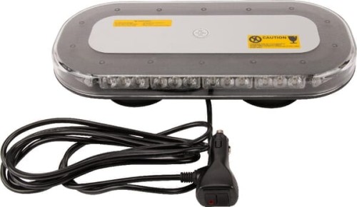 Belka świecąca LED, 126W 12/24V pomarańczowa na magnes 42 LED Kramp LA20008 - Intertraktor