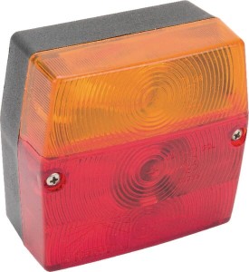 Lampa tylna zespolona kwadratowa, 12V przykręcana Minipoint Aspöck 230300507