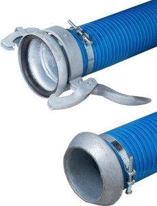 Wąż ssąco-tłoczny do gnojowicy kompletny, 6" 4 m 6000804KOP