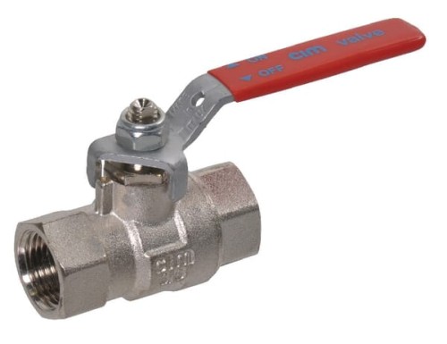 Zawór kulowy, gwint wew./wew. 3/8" LD-FF 217719 - Intertraktor