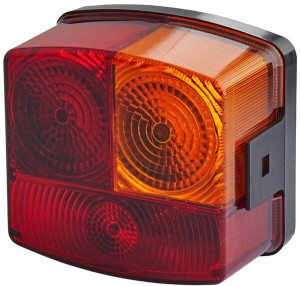 Lampa tylna zespolona 95x90mm, prawa 2SD002776241