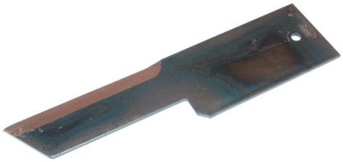 Nóż szarpacza, 198 x 50 x 3, Ø 6, stały, gładki 280900Z - Intertraktor