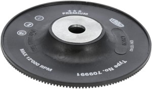 Supporting plate hard 125mm M14 709991