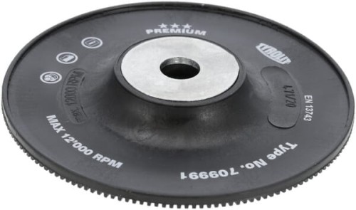 Supporting plate hard 125mm M14 709991 - Intertraktor