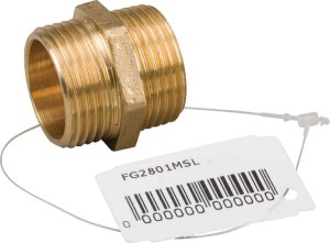 Mosiężna złączka 2xGZ 1" FG2801MSL