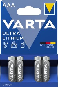 Bateria litowa AAA/LR03 1.5V 4 szt. VT6103301404