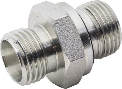 Przyłącze proste z uszczelką 3/8" BSP - M16x1.5 10L GES10LR38WDGP - Intertraktor