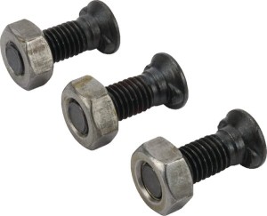 Zestaw śrub 3 szt. M10x30 mm podsadzenie owalne + nakrętki TB40011