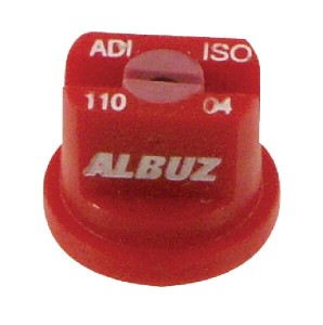 Rozpylacz płaskostrumieniowy ADI 110° 04 czerwony ceramiczny Albuz ADI11004
