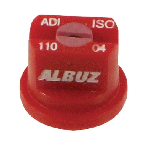 Rozpylacz płaskostrumieniowy ADI 110° 04 czerwony ceramiczny Albuz ADI11004 - Intertraktor