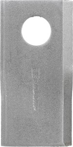 Nożyk kosiarki rotacyjnej lewy 96x48x4 mm otwór Ø 19 mm okrągły pasuje do Krone 25 szt. 001466902KR