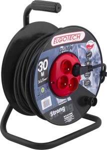 Przedłużacz zwijany gumowy, 30 m 1760751230