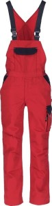 Ogrodniczki, roz. 5XL EU: 68, czerwony/niebieski Original Kramp KW103030080134