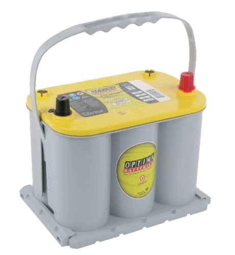 Akumulator 12V 48Ah 660A AGM Yellow Top YTR 3.7 Optima 840222 - Intertraktor