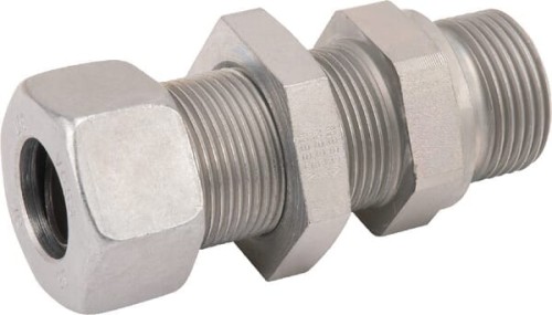 Złącze grodziowe proste M18x1.5 12L R1/2" GESV12LR12 - Intertraktor