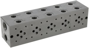 Płyta zaworu Cetop 03 - NG6, MR-35-GZC przyłącze dolne 3/8" MR35GZC