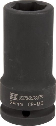 Klucz nasadowy udarowy przedłużany 6-kt. 3/4", 24 mm 1803546624KR - Intertraktor