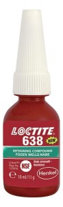 Klej mocujący 638 Loctite, 10 ml LC1803038