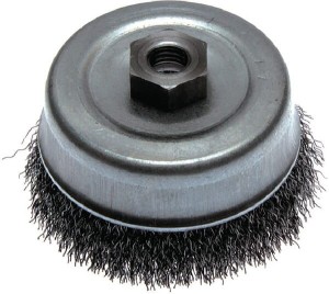 Szczotka stalowa doczołowa M14/ 80 mm 9339280800