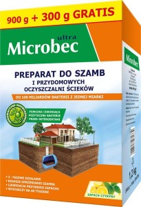 Microbec ULTRA preparat do szamb, 900g + 300g gratis 15941849
