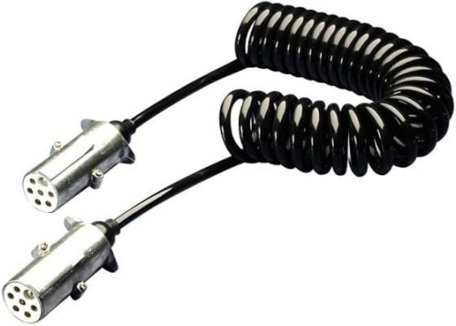 Przewód spiralny, metalowy 24 V 7-biegunowy DIN/ISO 3731 8KA004797081 - Intertraktor