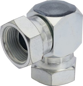 Złączka kątowa gwint wewnętrzny - gwint wewnętrzny 3/4" BSP FF9012K