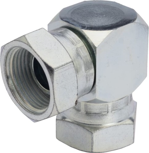 Złączka kątowa gwint wewnętrzny - gwint wewnętrzny 3/4" BSP FF9012K - Intertraktor