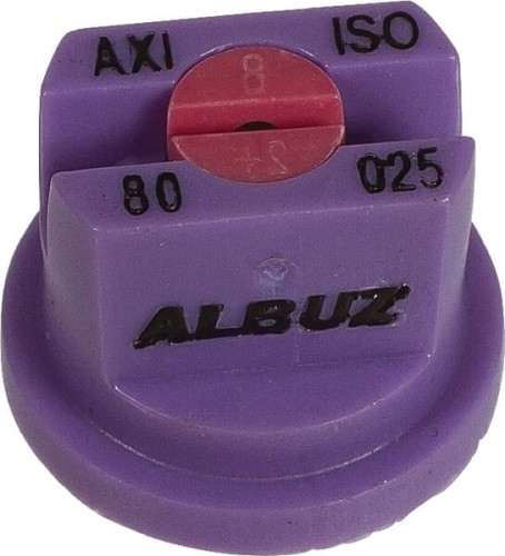 Rozpylacz płaskostrumieniowy AXI 80° 025 różowy ceramiczny Albuz AXI80025 - Intertraktor